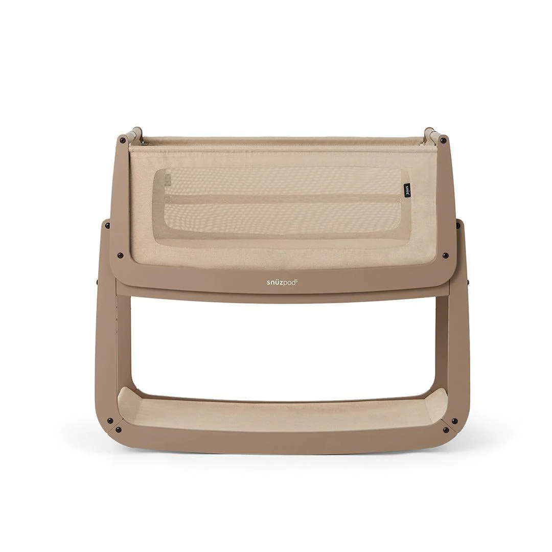 SnuzPod 5 Bedside Crib - Mocha
