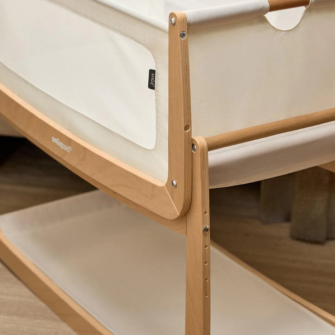 SnuzPod 5 Bedside Crib - Natural - Image 5