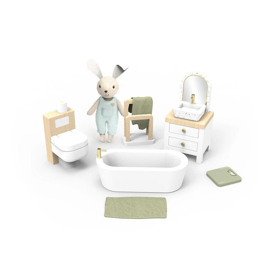 Speedy Monkey Doll House Bathroom