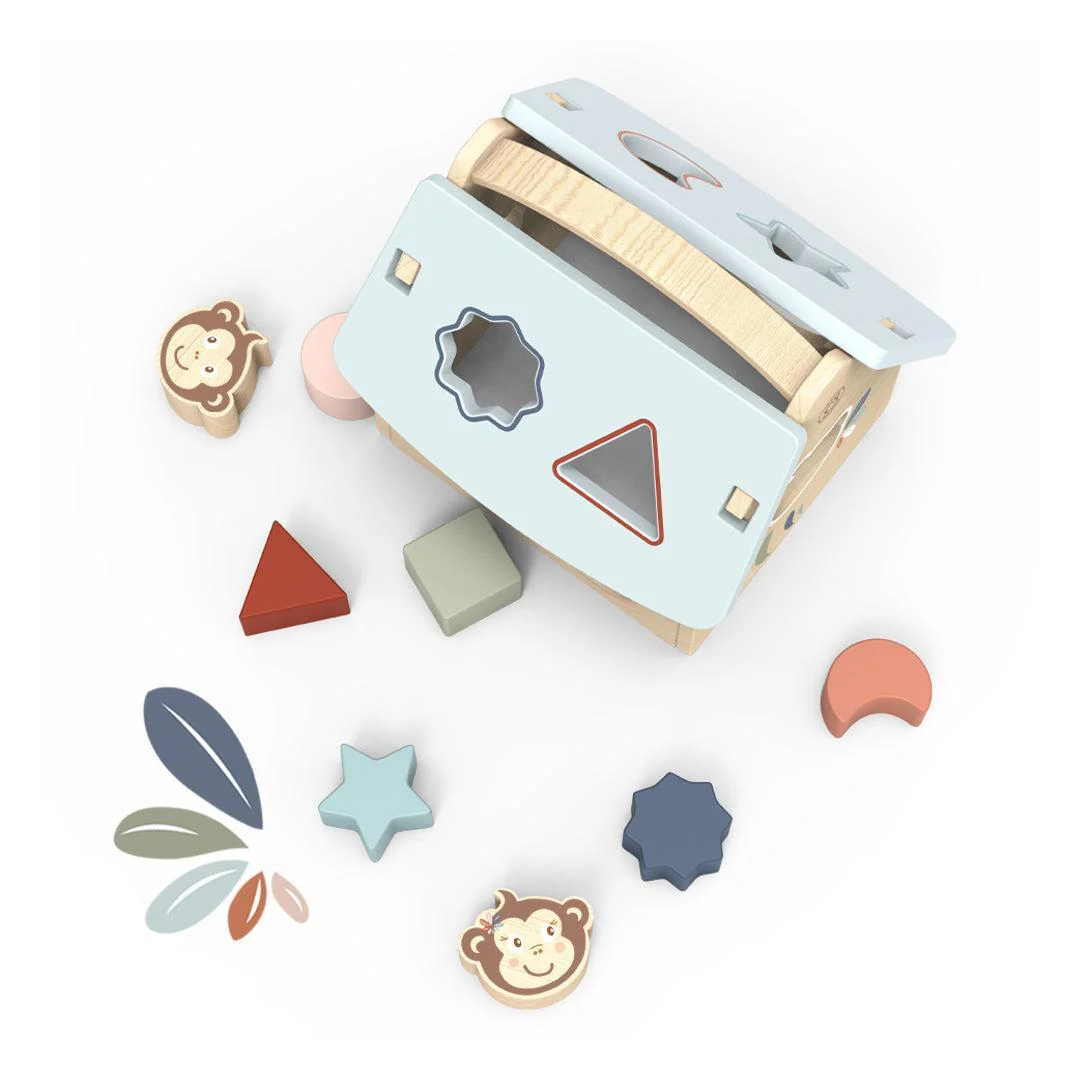 Speedy Monkey House Shape Sorter - Image 4