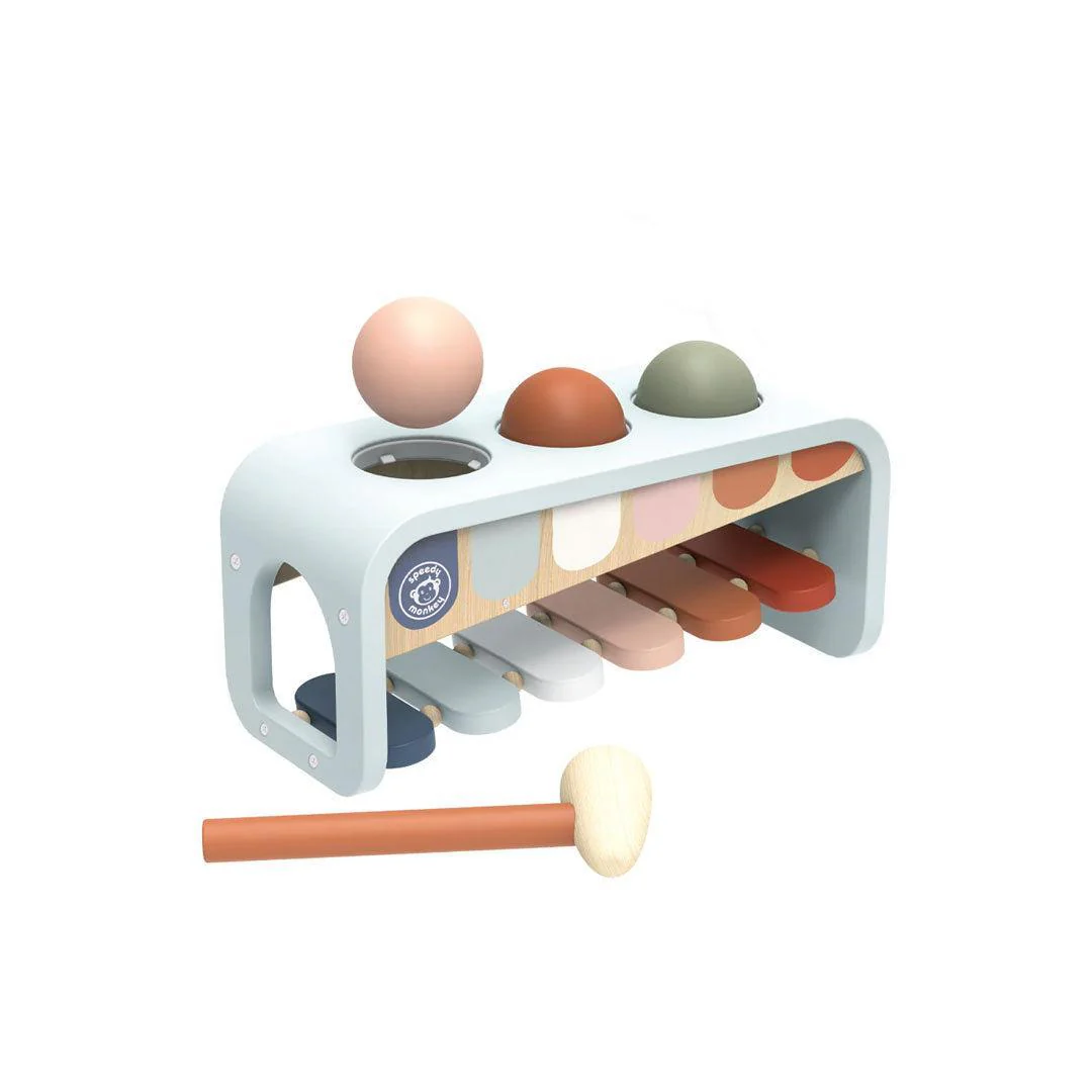 Speedy Monkey Xylo Bench - Tap Tap Xylophone