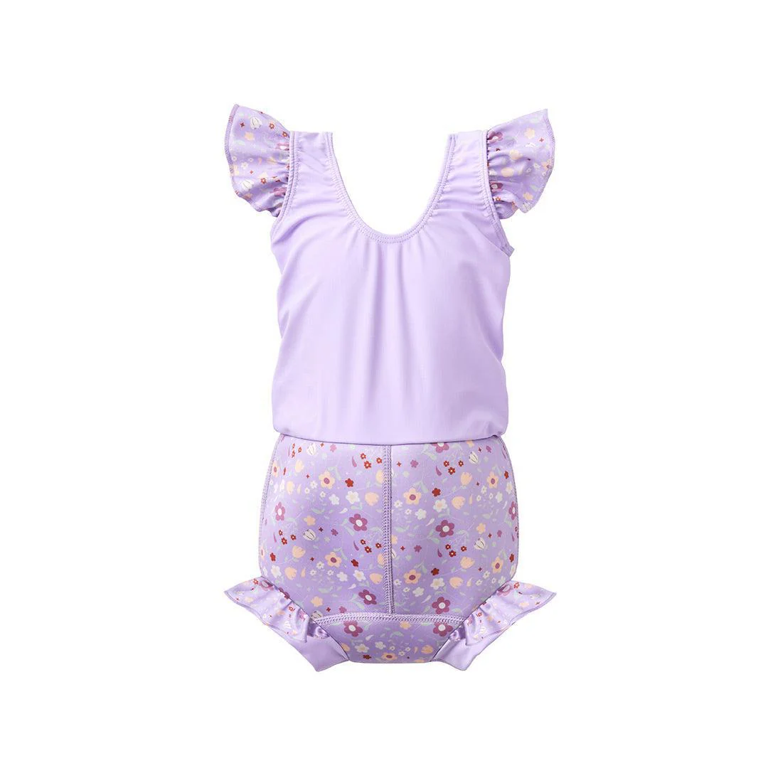 Splash About Costume Happy Nappy Frill  - Lilac Spring - Image 6