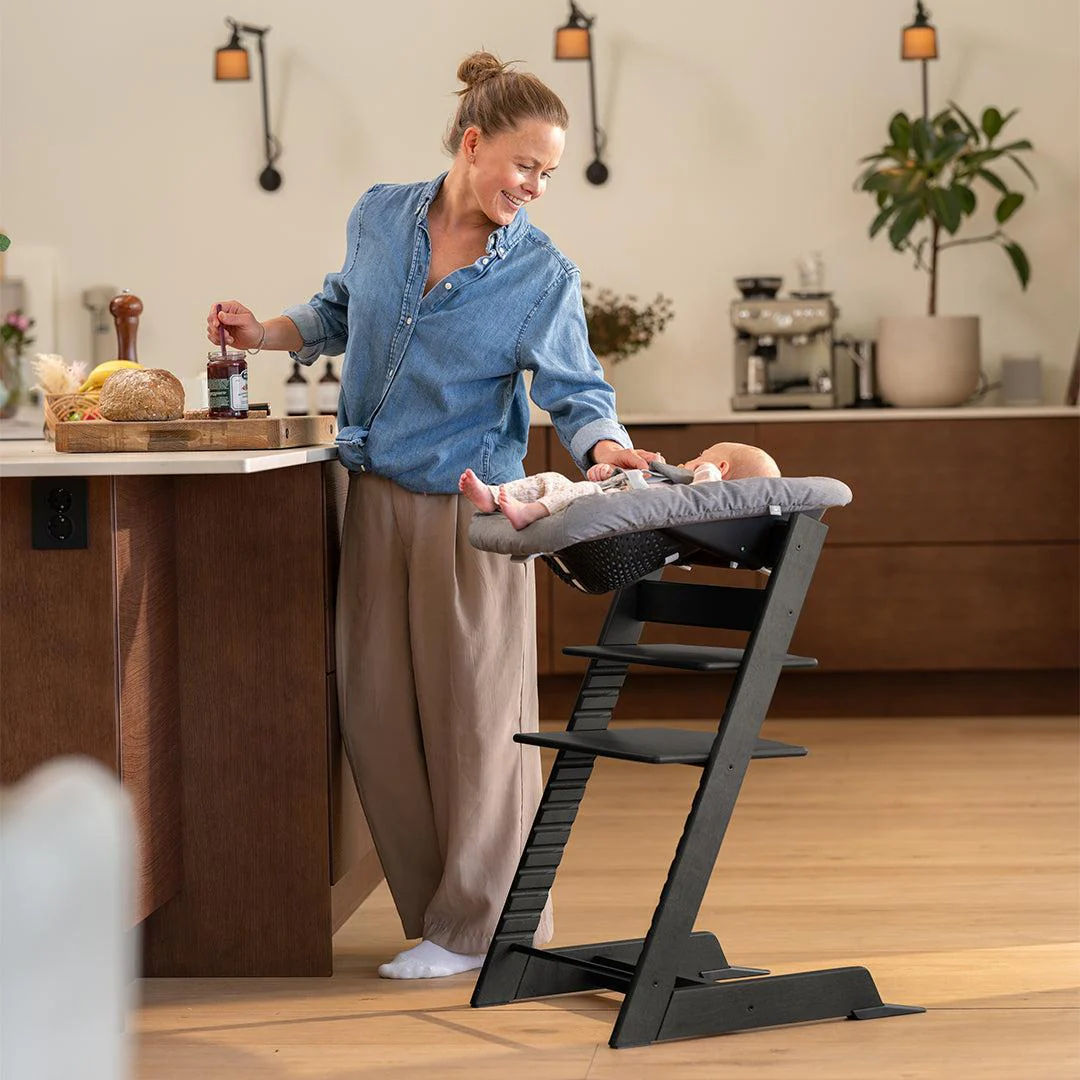 Stokke® Tripp Trapp Highchair - Black - Image 5
