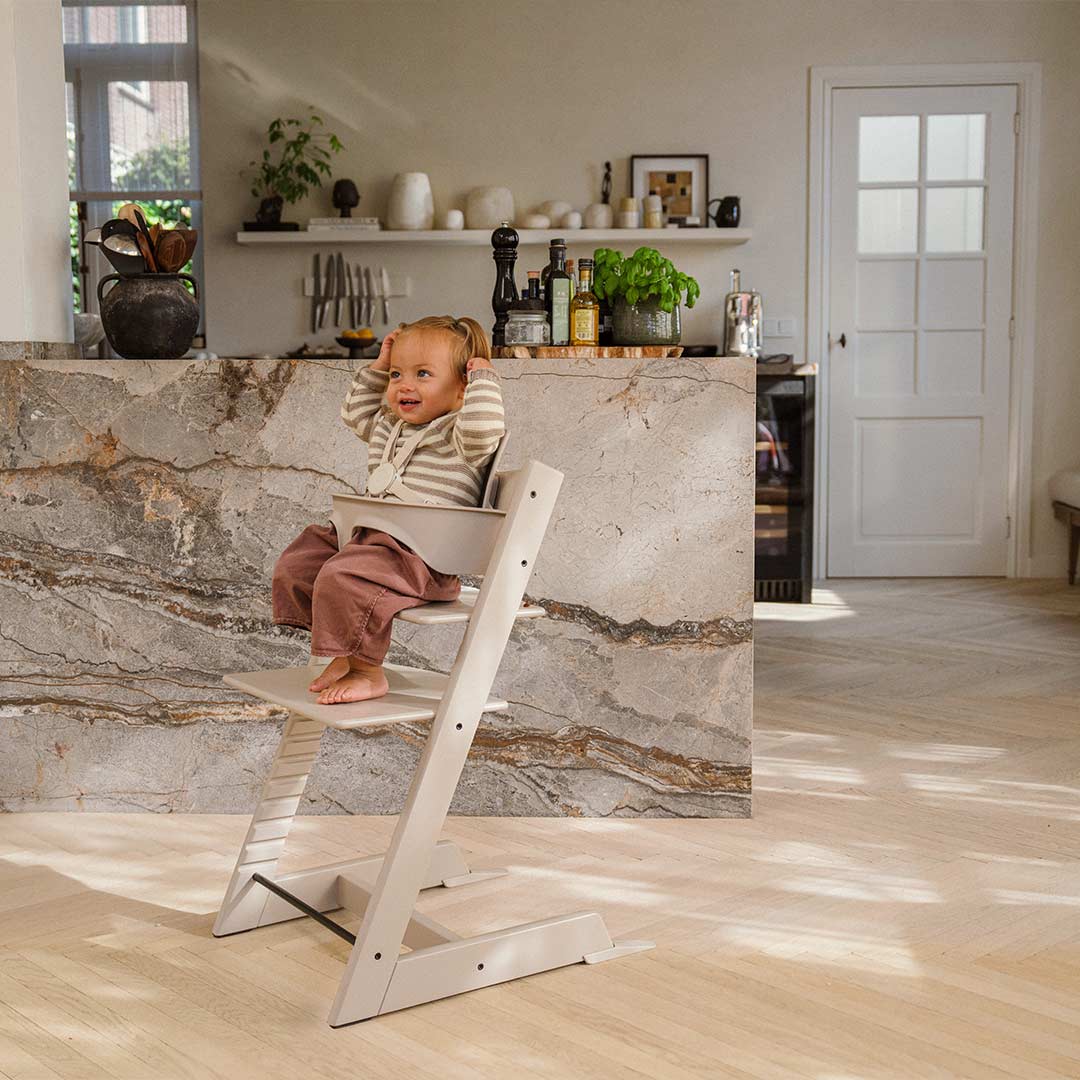 Stokke® Tripp Trapp Highchair  - Cashmere Grey - Image 2