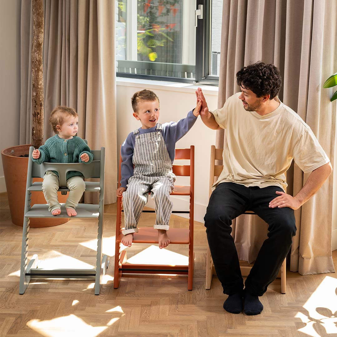 Stokke® Tripp Trapp Highchair - Glacier Green - Image 3