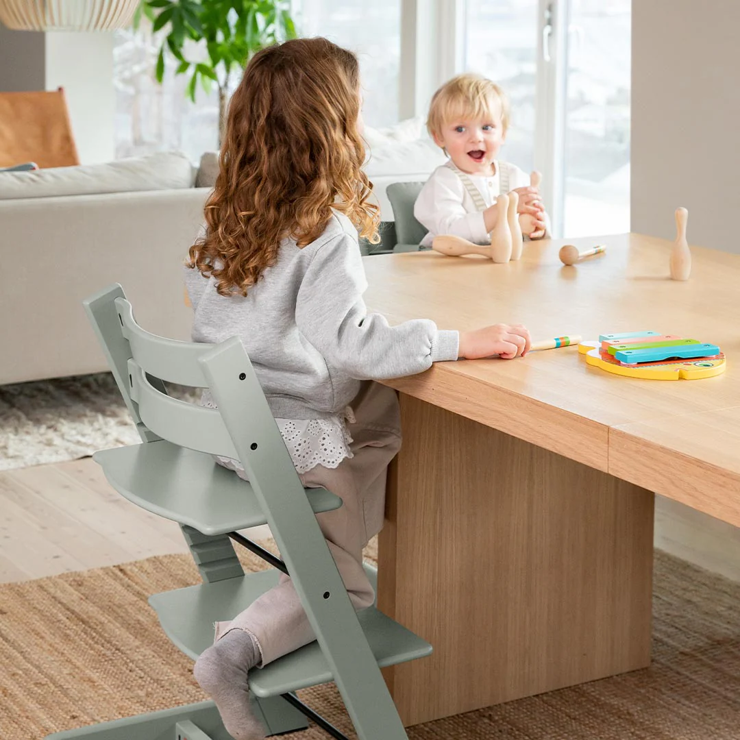 Stokke® Tripp Trapp Highchair - Glacier Green - Image 4