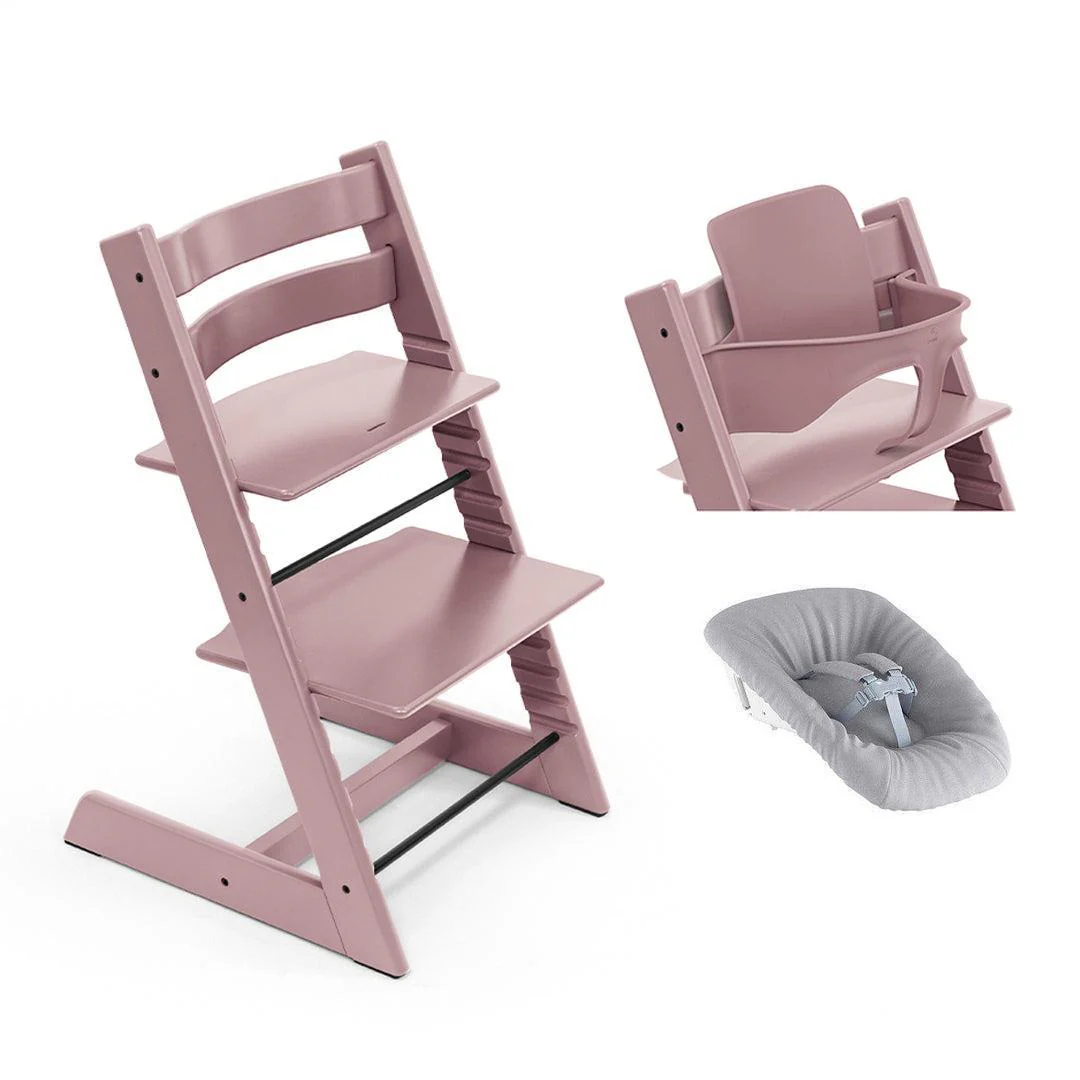 Stokke® Tripp Trapp Highchair Newborn + Baby Set Bundle - Image 15