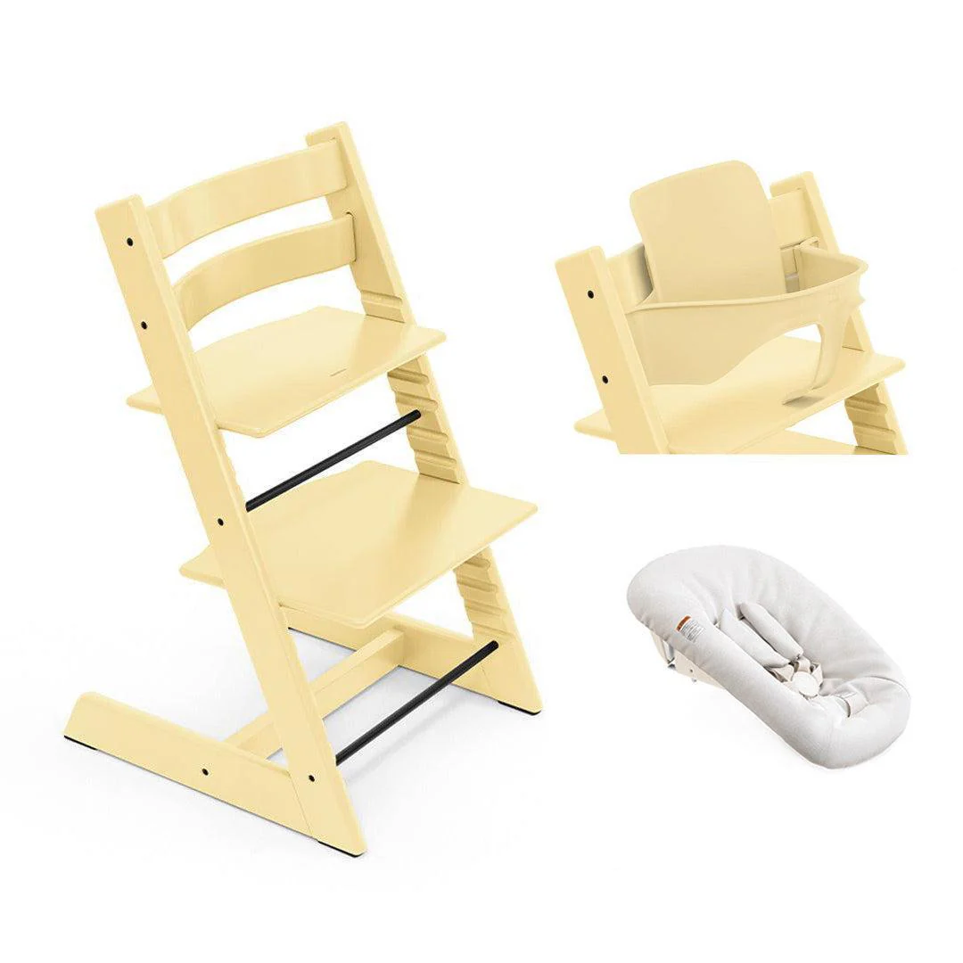 Stokke® Tripp Trapp Highchair Newborn + Baby Set Bundle - Image 18
