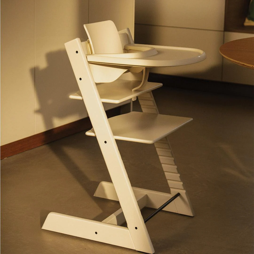 Stokke® Tripp Trapp Highchair - Vanilla White - Image 3