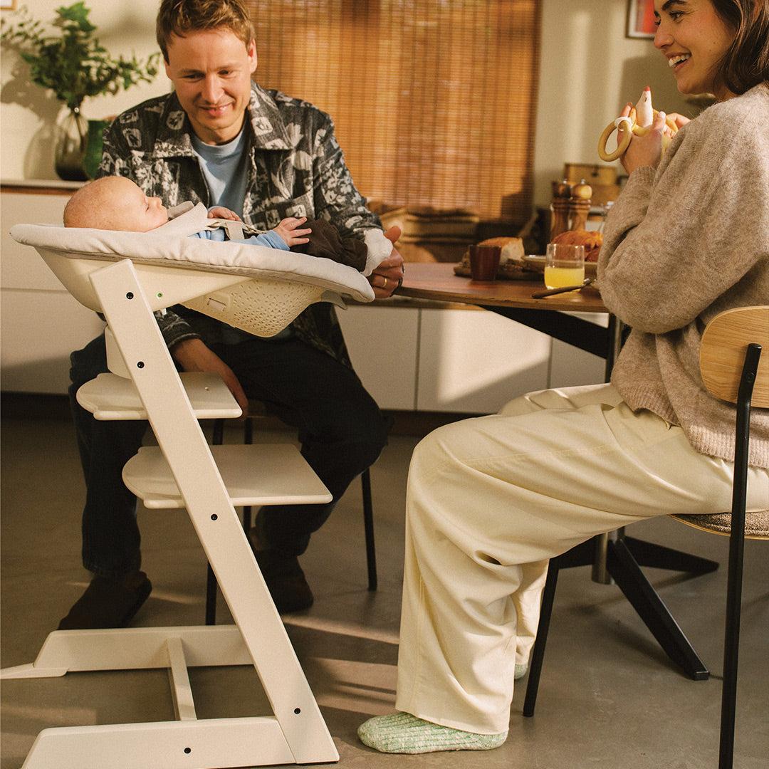 Stokke® Tripp Trapp Highchair - Vanilla White - Image 4