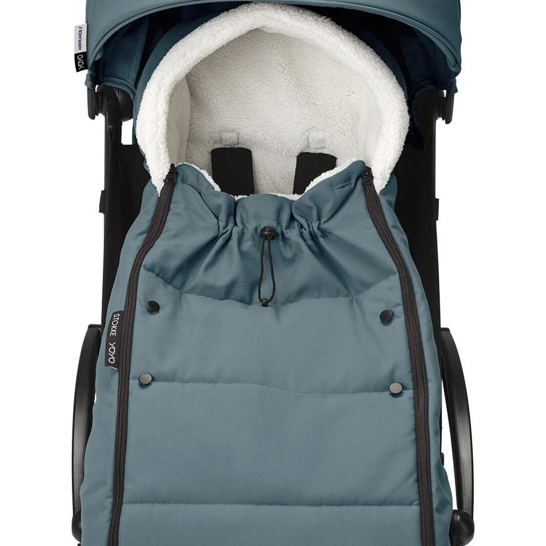 Stokke® YOYO® Footmuff - Aqua - Image 4