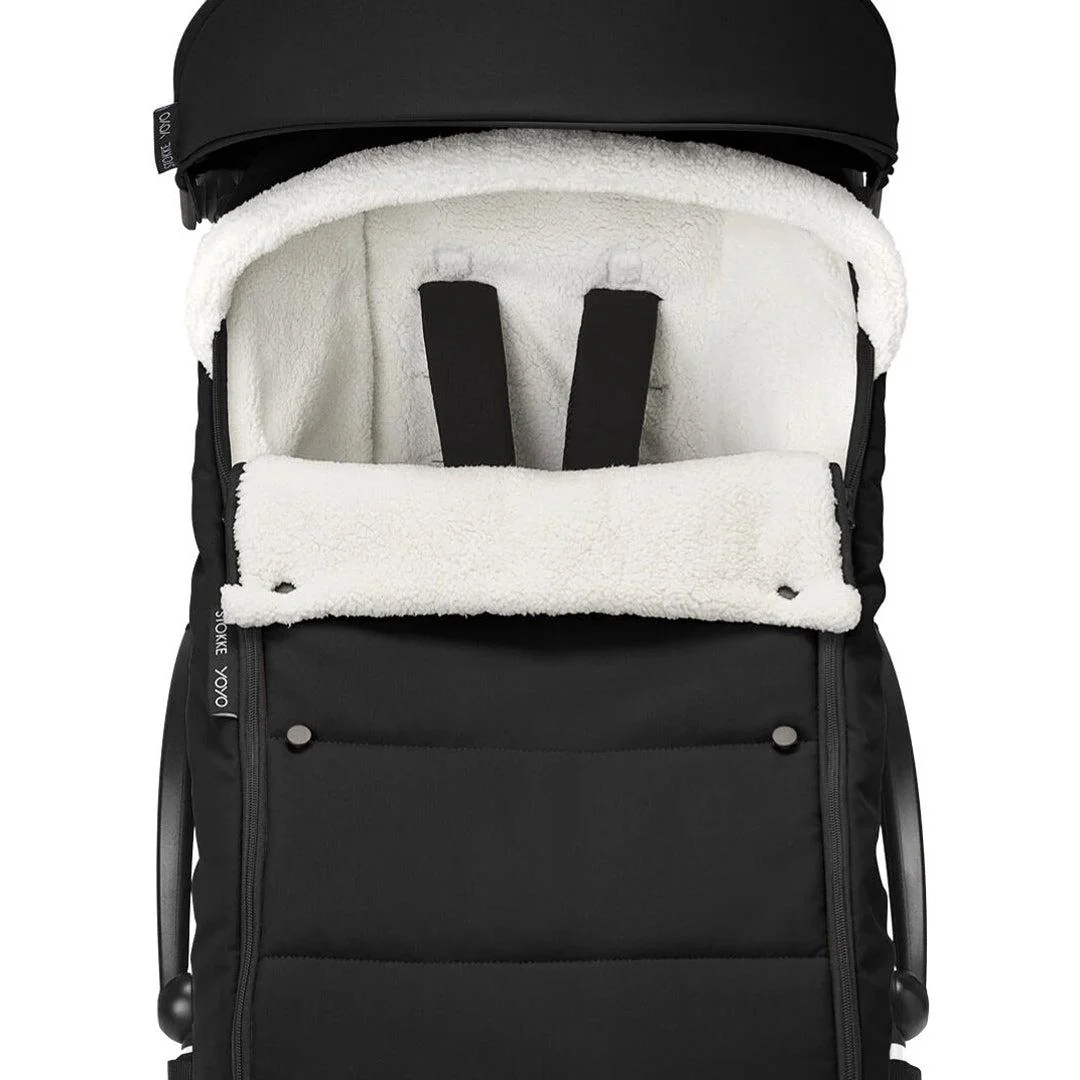 Stokke® YOYO® Footmuff - Black - Image 5