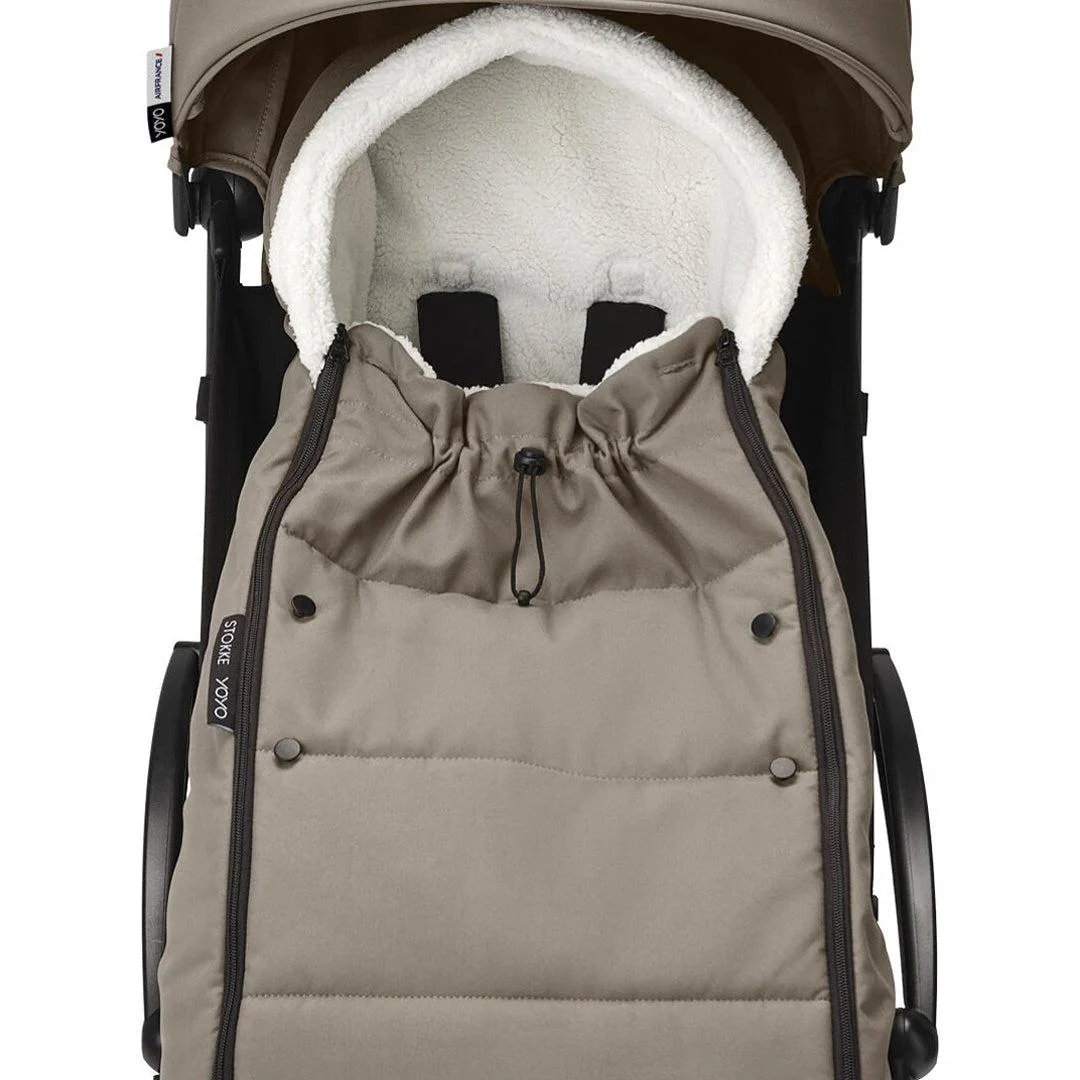 Stokke® YOYO® Footmuff - Taupe - Image 4