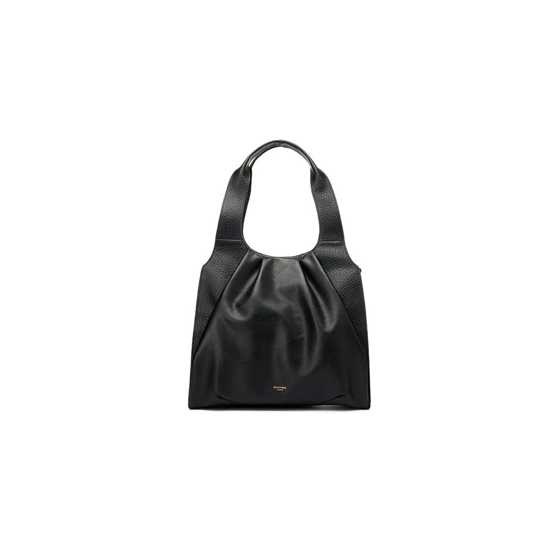 Storksak Kaia Leather Tote Bag - Black - Image 6