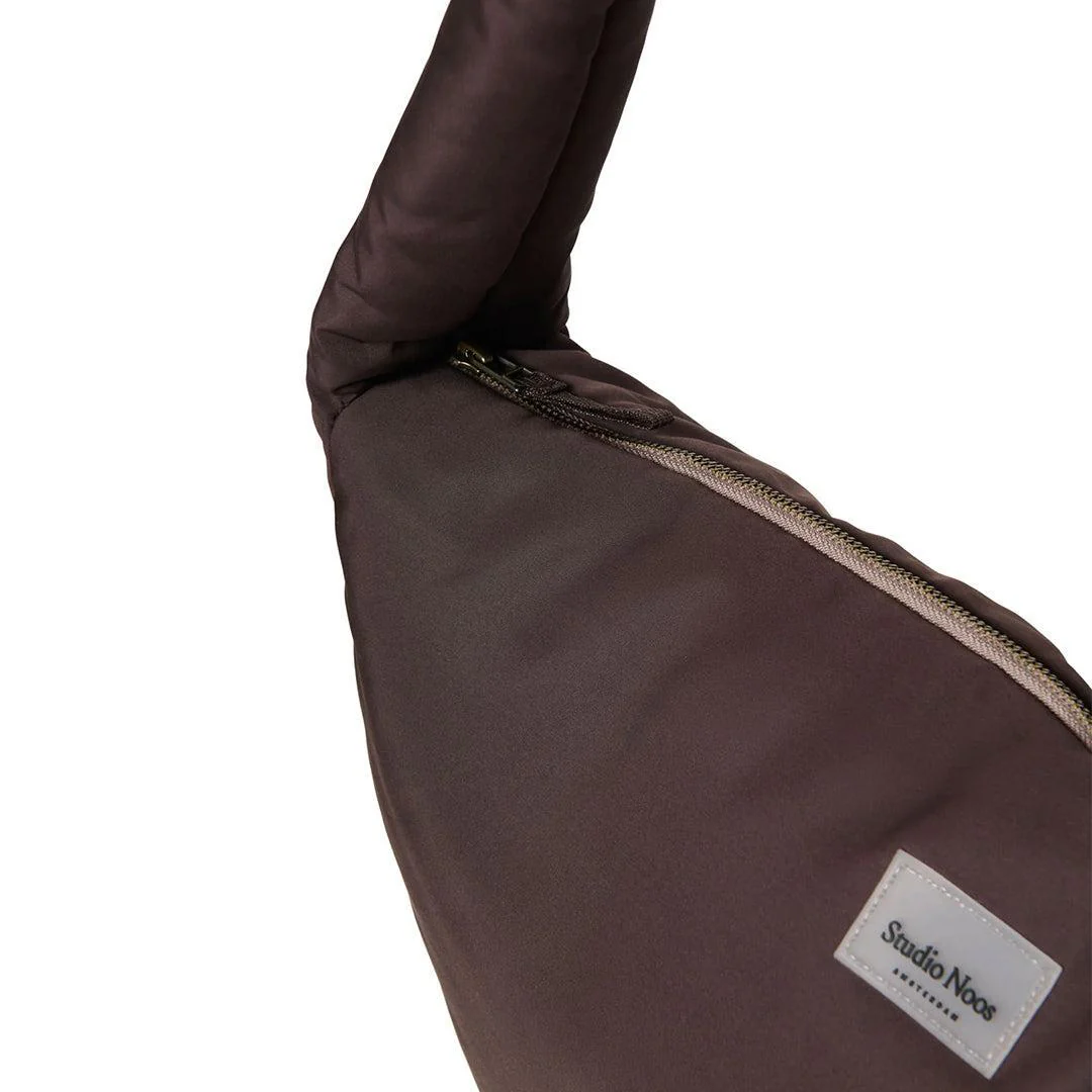 Studio Noos Brown Puffy Cross Body Bag - Brown - Image 6