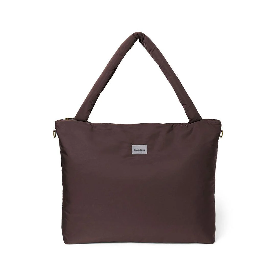 Studio Noos Brown Puffy Diaper Bag - Brown