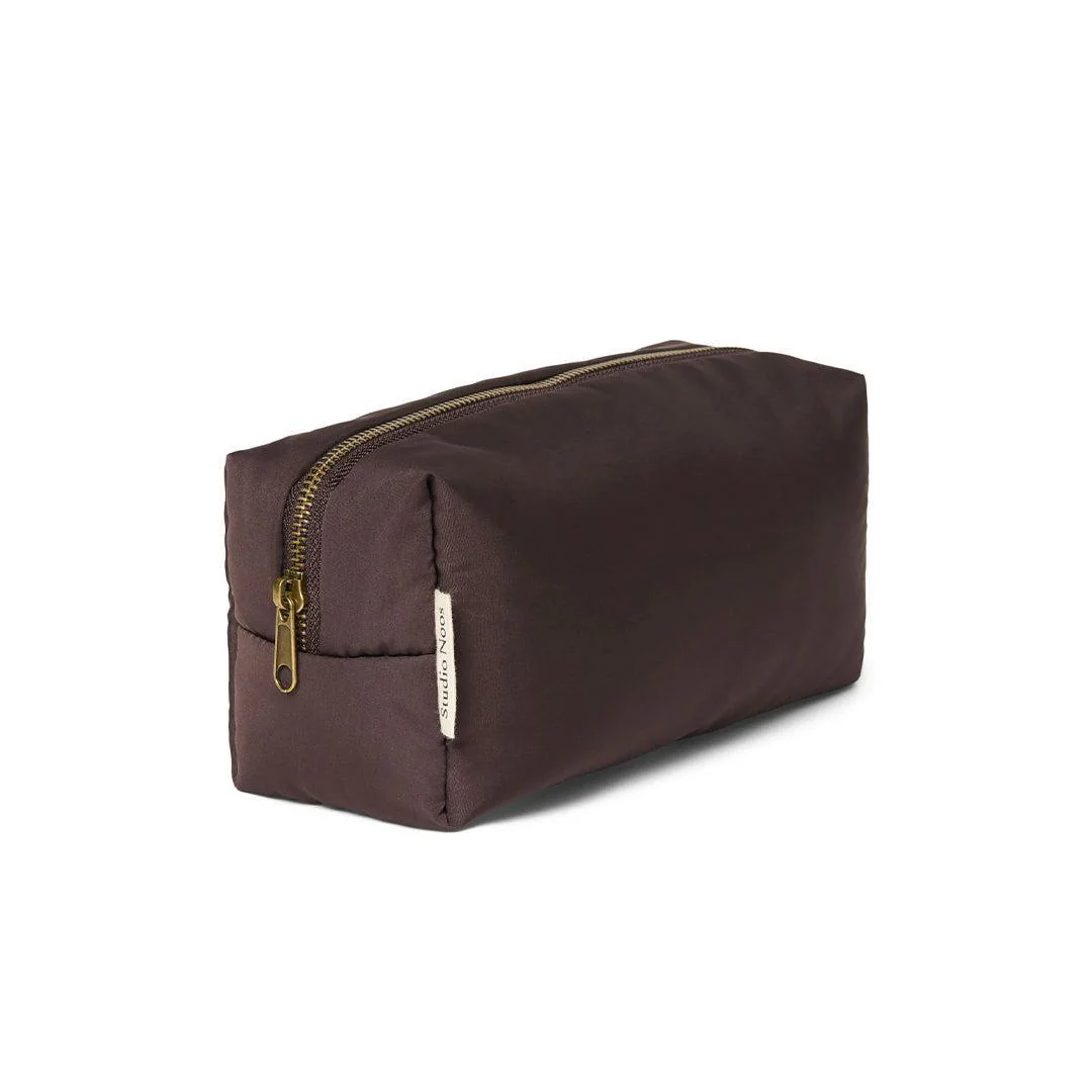 Studio Noos Brown Puffy Pouch - Brown - Image 2
