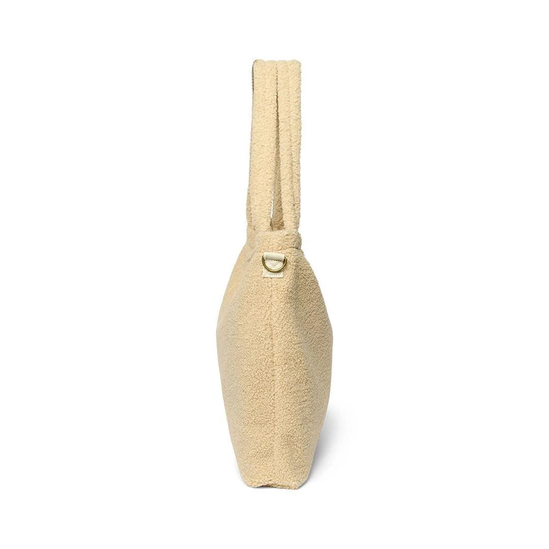 Studio Noos Ecru Teddy Diaper Bag - Ecru - Image 7