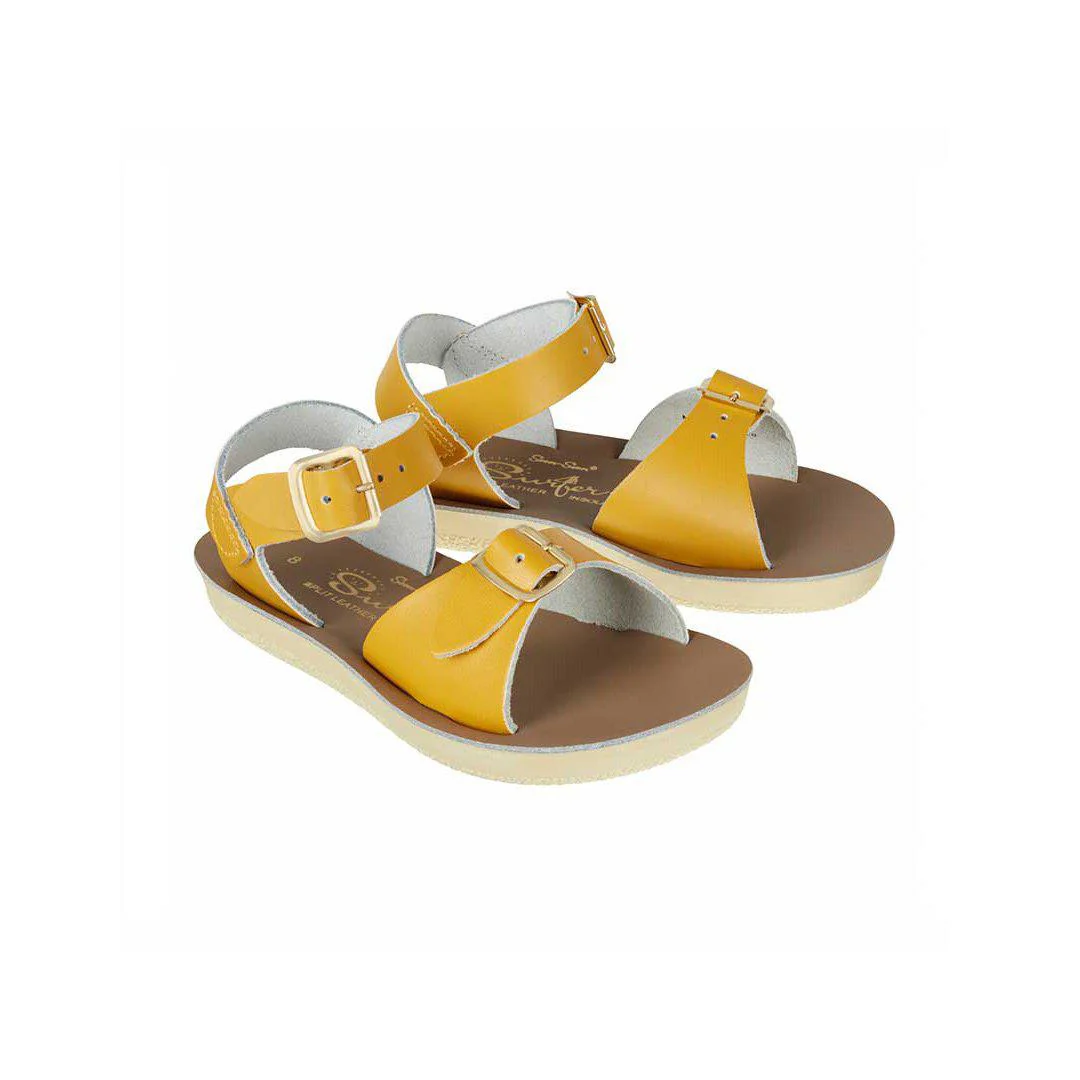 Salt-Water Sun-San Kids Sandals - Surfer - Mustard - Image 3