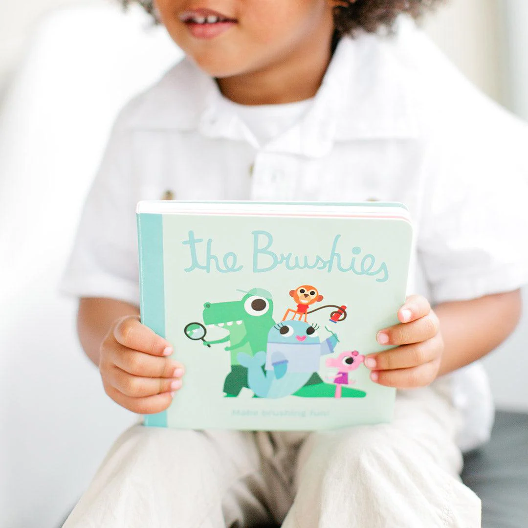 The Brushies - Brushie Toothbrush + Book Set - Momo - Image 5