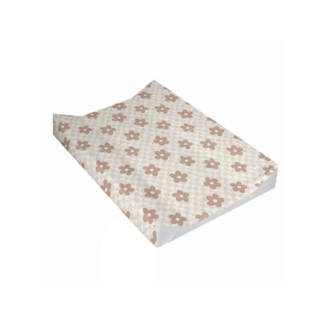 The Little Bumble Co. Anti Roll Mat - Wavy Check Floral - Image 2