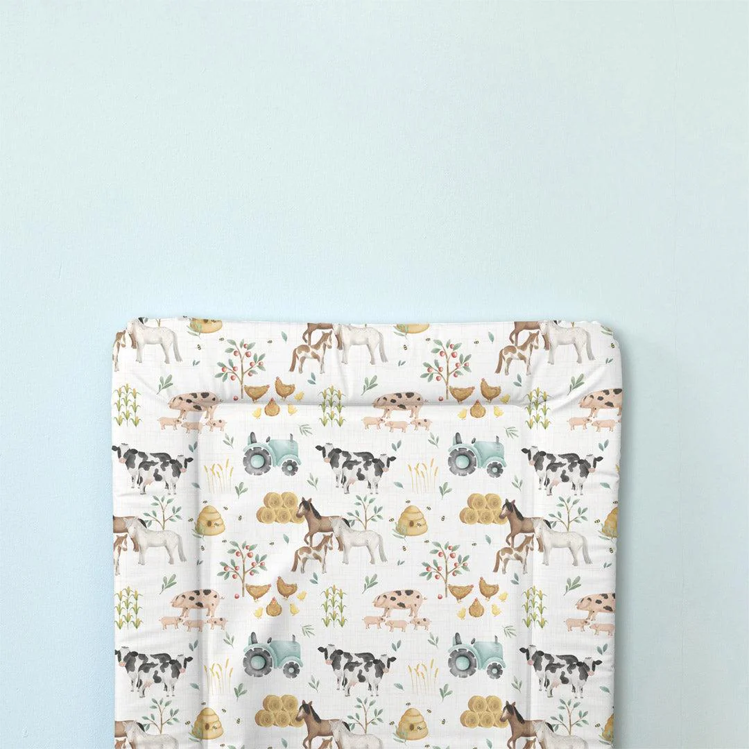 The Little Bumble Co. Standard Changing Mat - Farm Yard