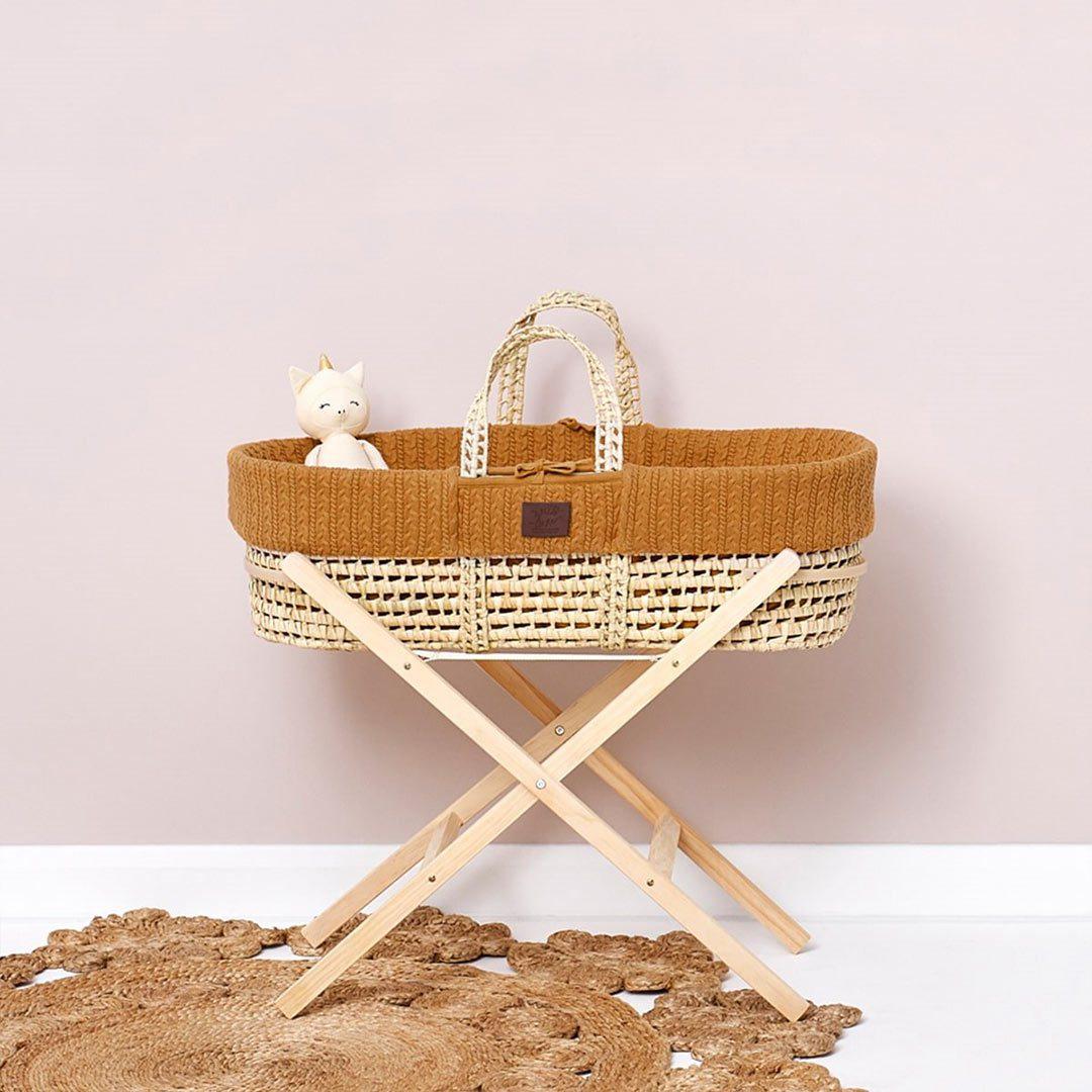 The Little Green Sheep Moses Basket Stand - Natural - Image 5