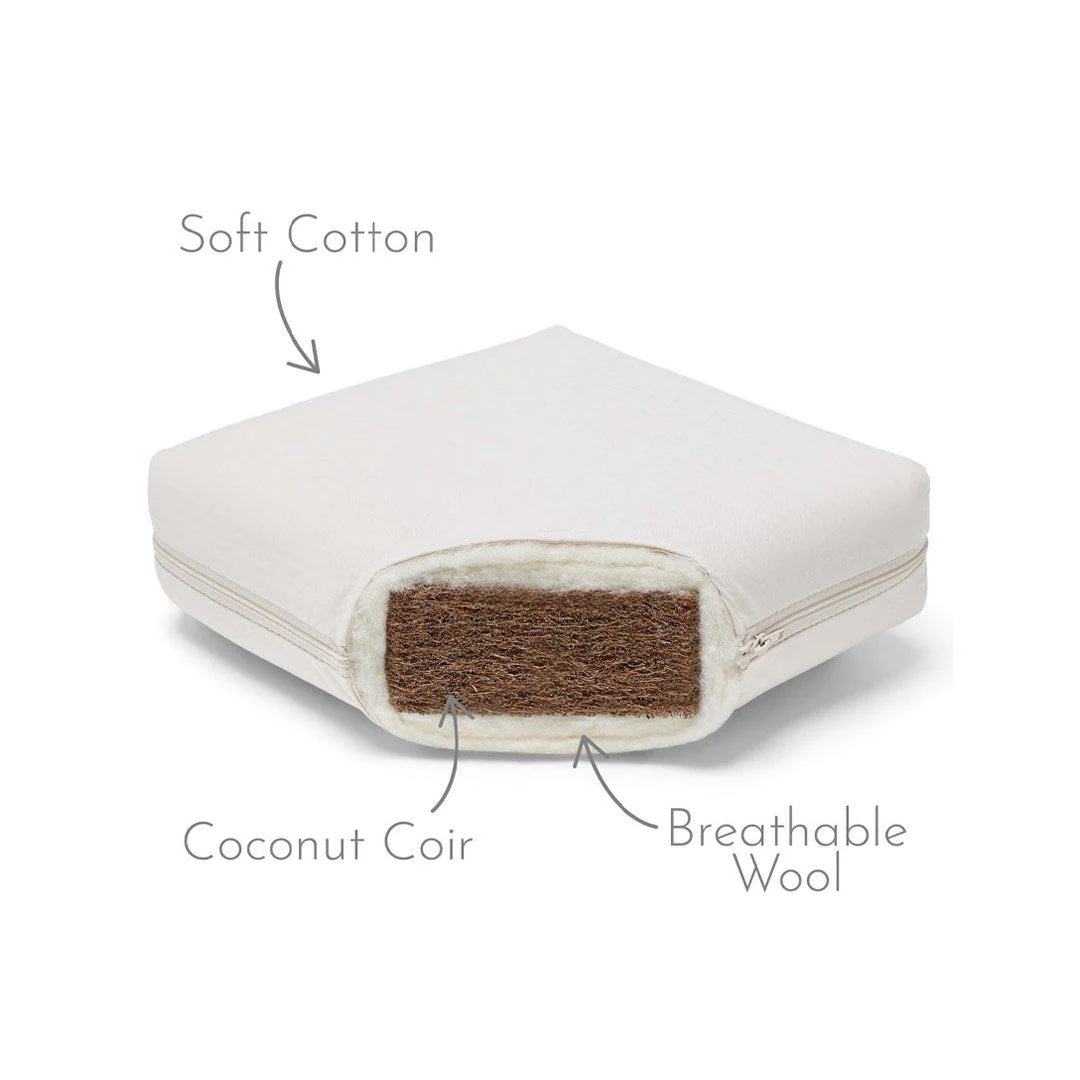The Little Green Sheep Organic Cot Bed Mattress 70x140cm - Image 3