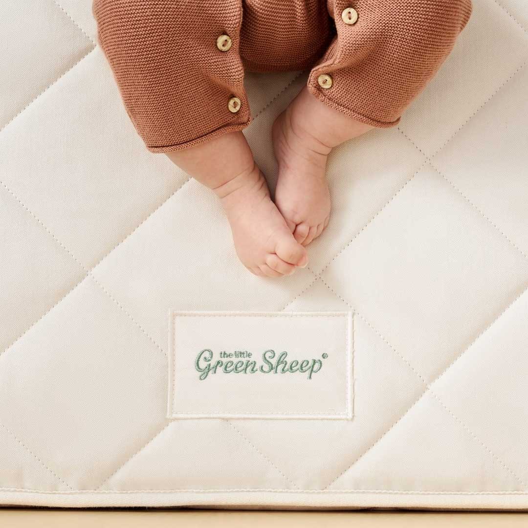 The Little Green Sheep Twist Natural Cot Bed Mattress 70x140cm - Image 2