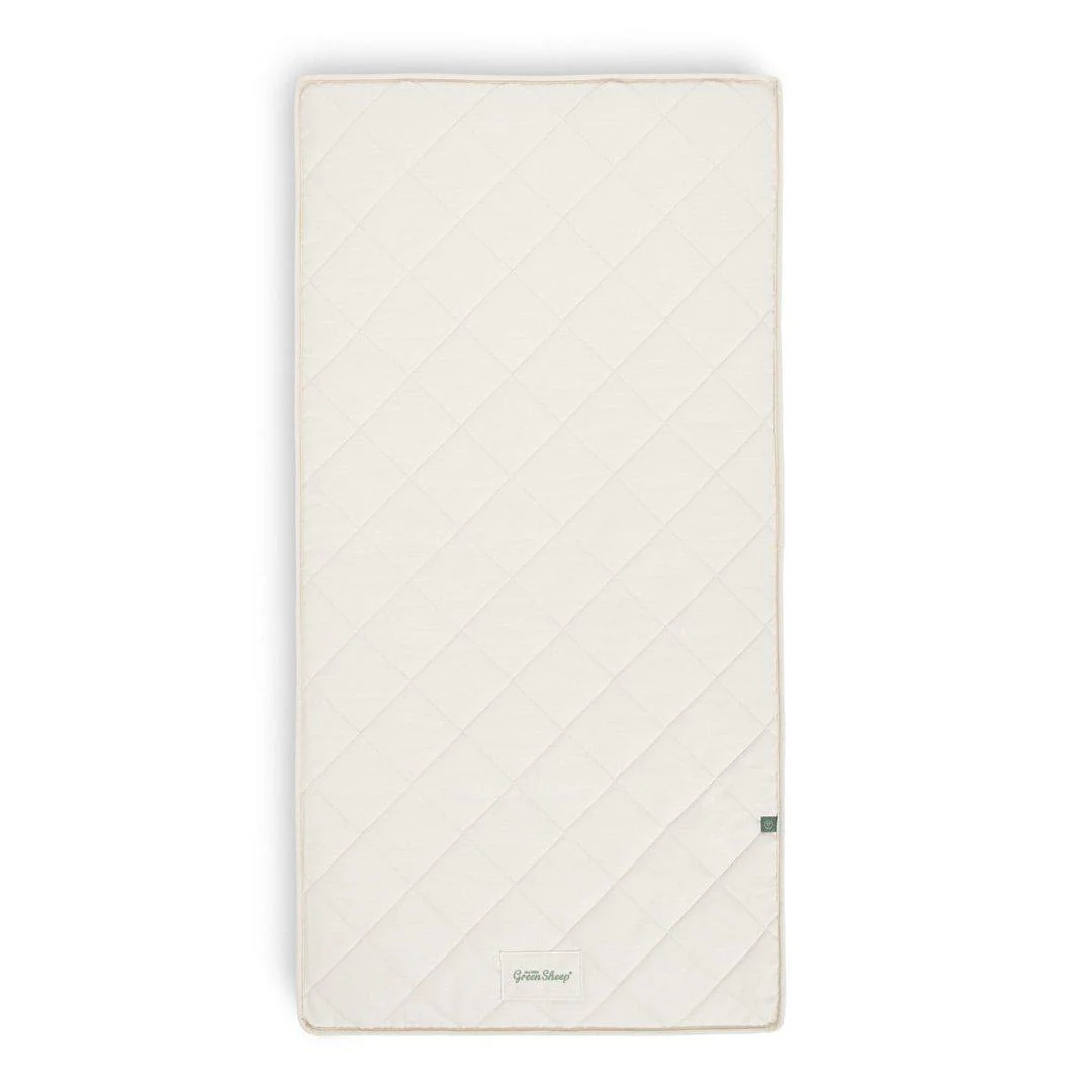 The Little Green Sheep Twist Natural Cot Bed Mattress 77x132cm - Image 6
