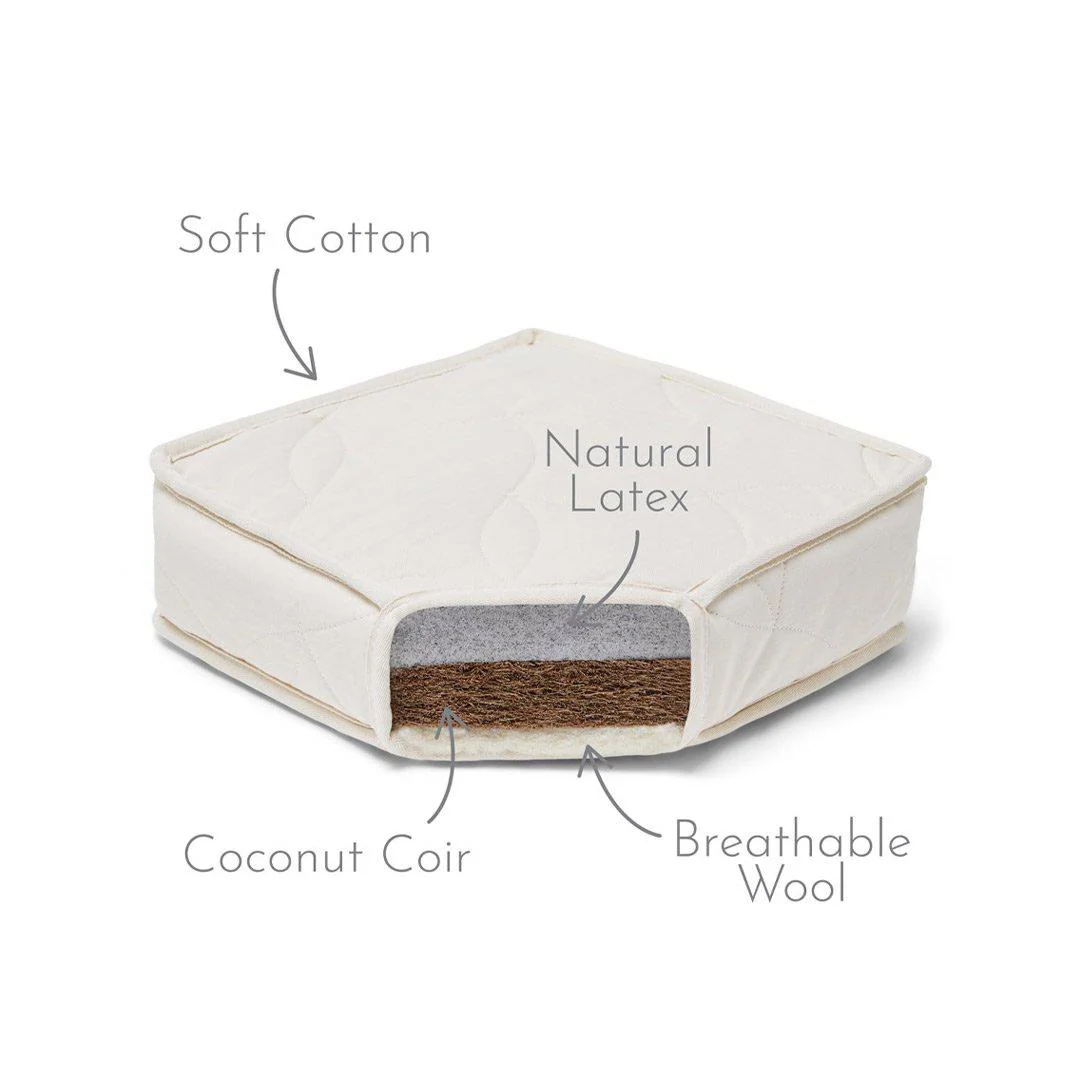 The Little Green Sheep Twist Natural Crib Mattress - Stokke Sleepi - Image 3