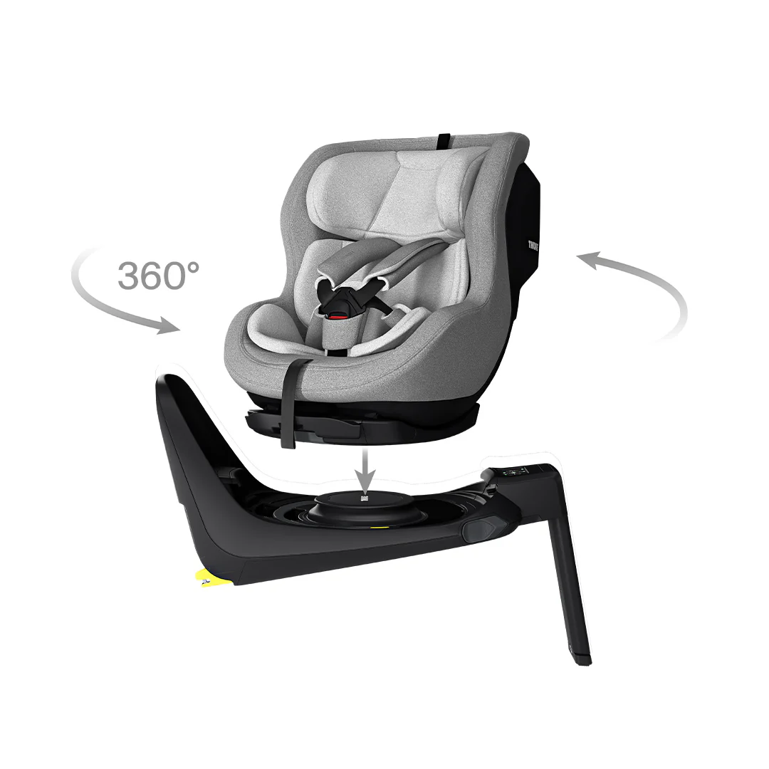 Thule Elm Toddler Car Seat - Light Grey - Image 8