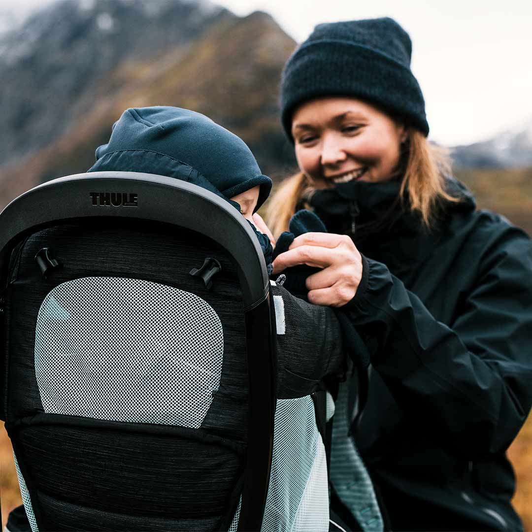 Thule Sapling Child Carrier Backpack - Black - Image 3