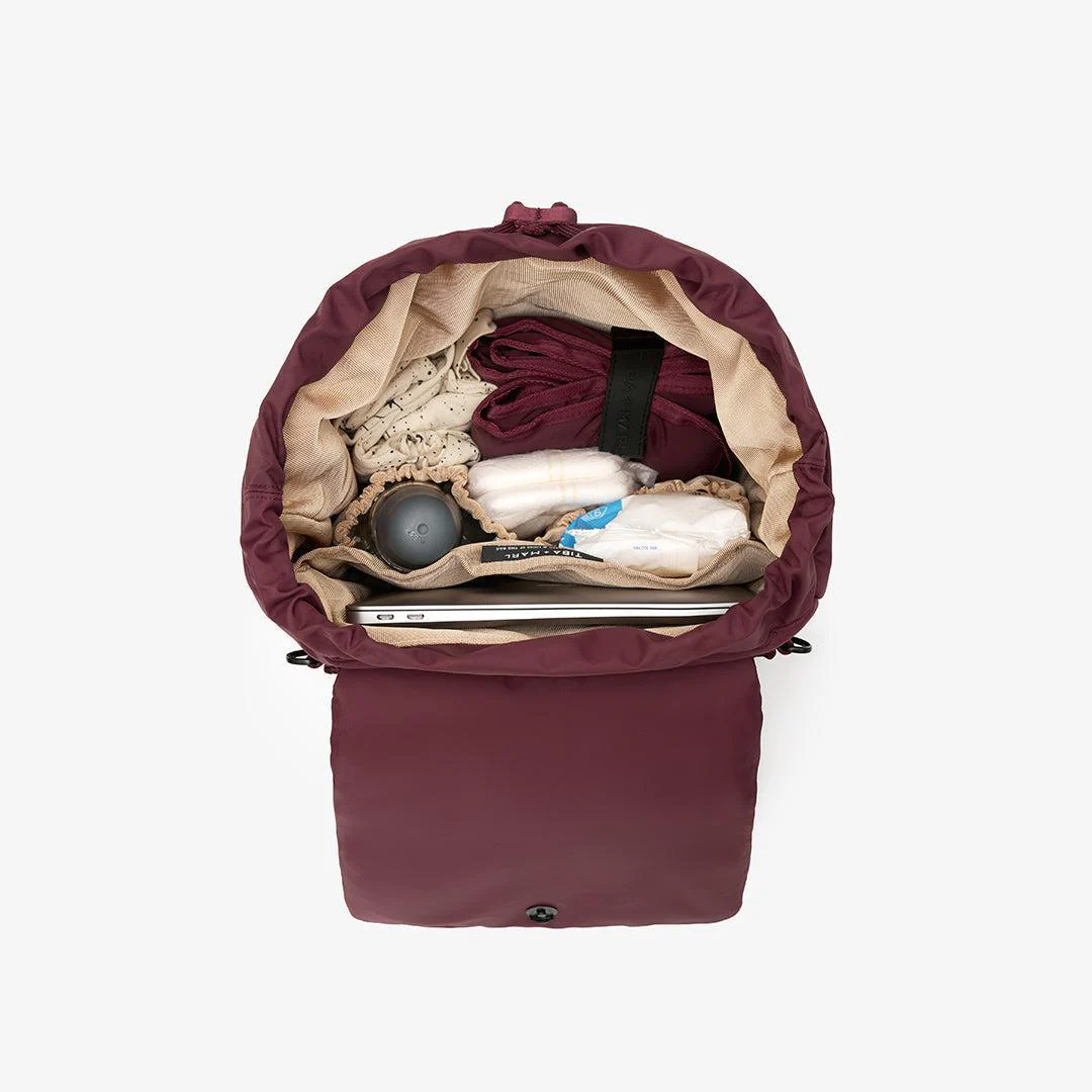 TIBA + MARL Alto Changing Backpack - Burgundy - Image 4