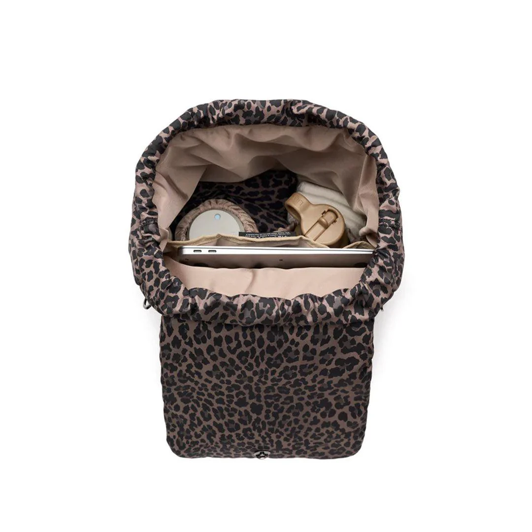 TIBA + MARL Alto Changing Backpack - Tonal Brown Leopard - Image 7