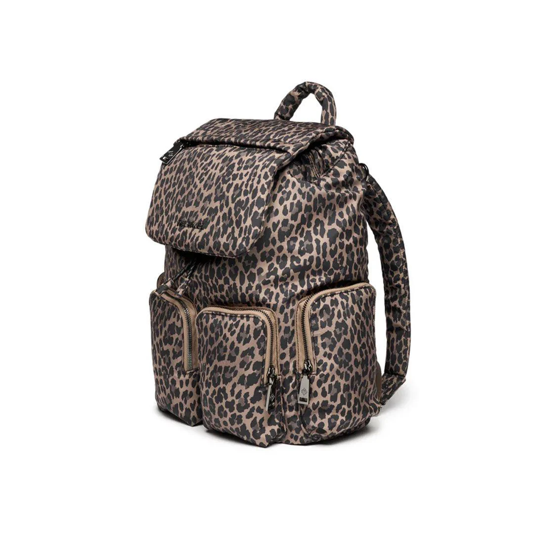 TIBA + MARL Alto Changing Backpack - Tonal Brown Leopard - Image 8