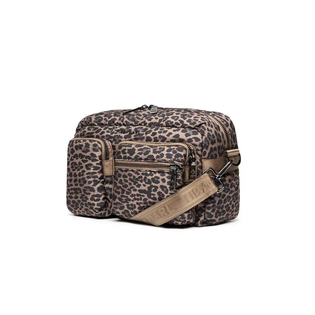 TIBA + MARL Axel Buggy Organiser / Changing Bag - Tonal Brown Leopard - Image 4
