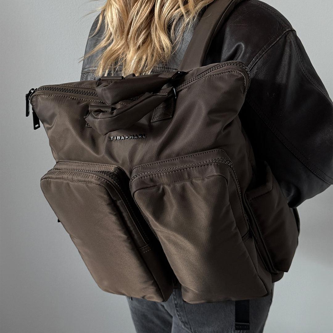 TIBA + MARL Ozzy Backpack - Chocolate - Image 6