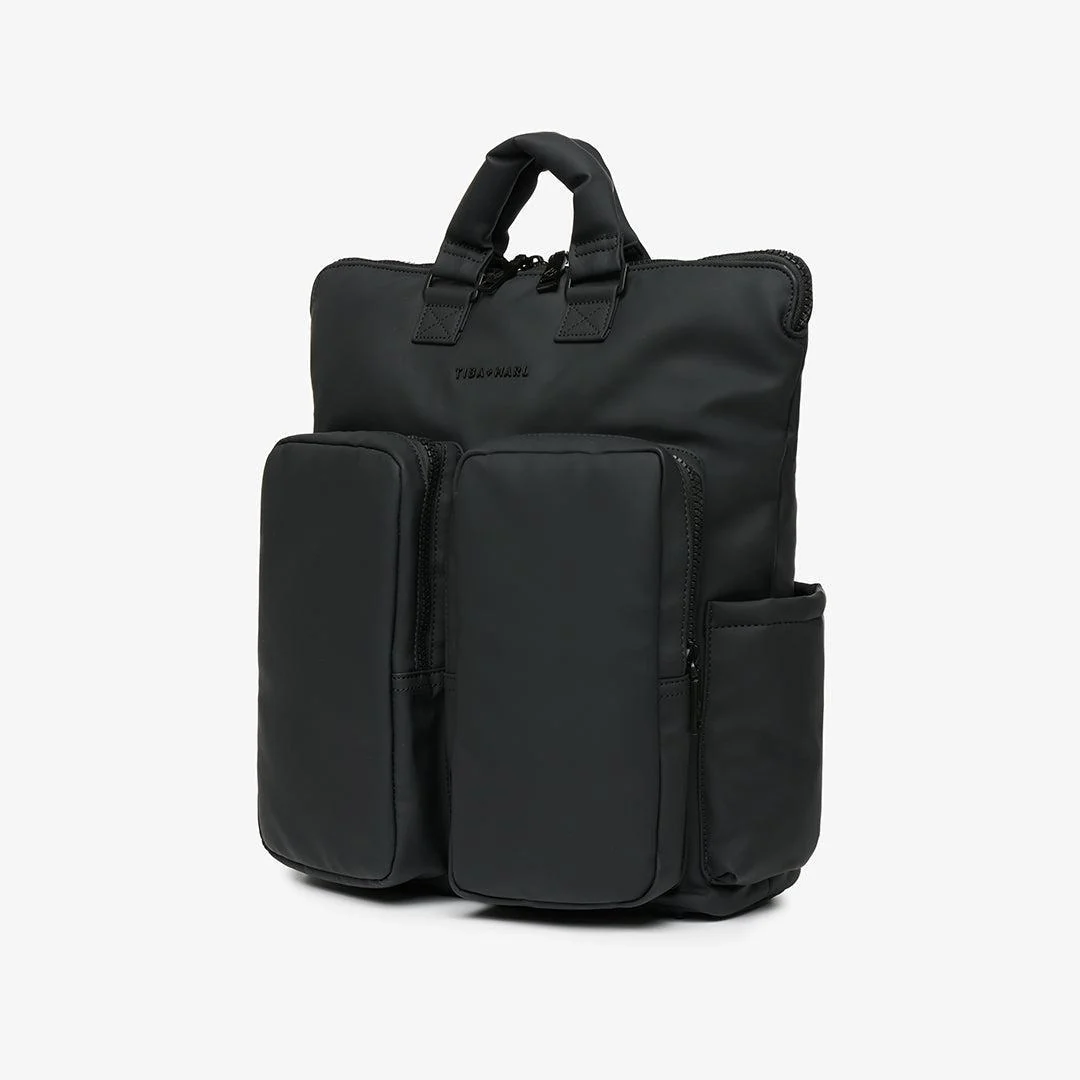 TIBA + MARL Ozzy Backpack - Matte Black - Image 5