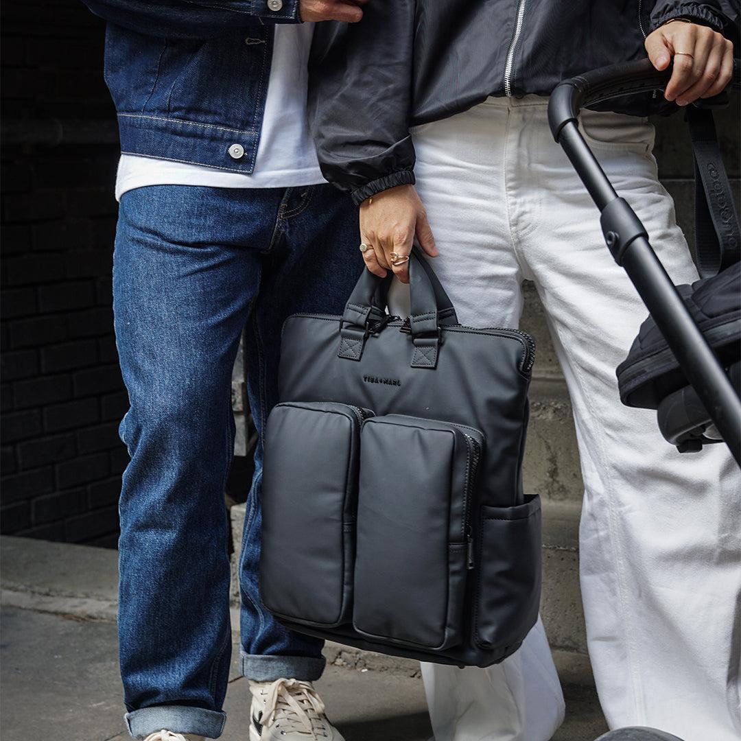 TIBA + MARL Ozzy Backpack - Matte Black - Image 9