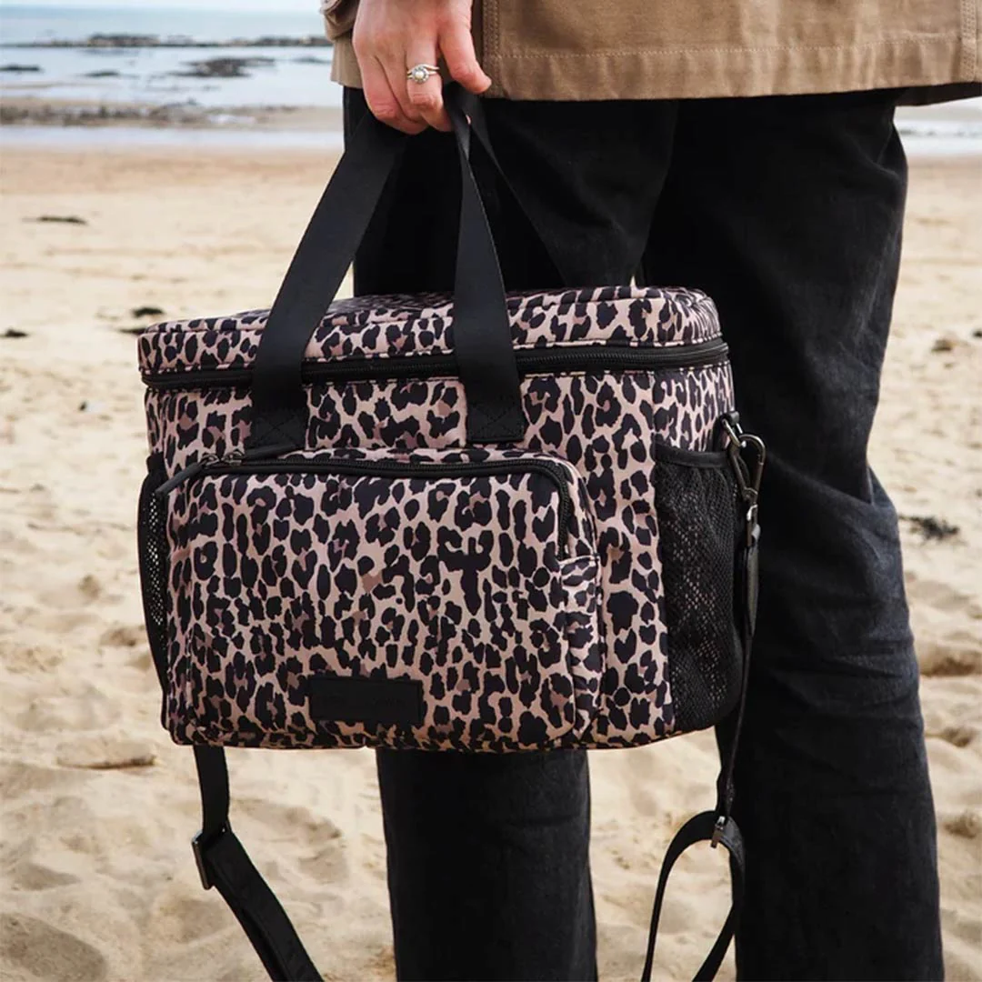 TIBA + MARL Picnic Cool Bag - Leopard - Image 2