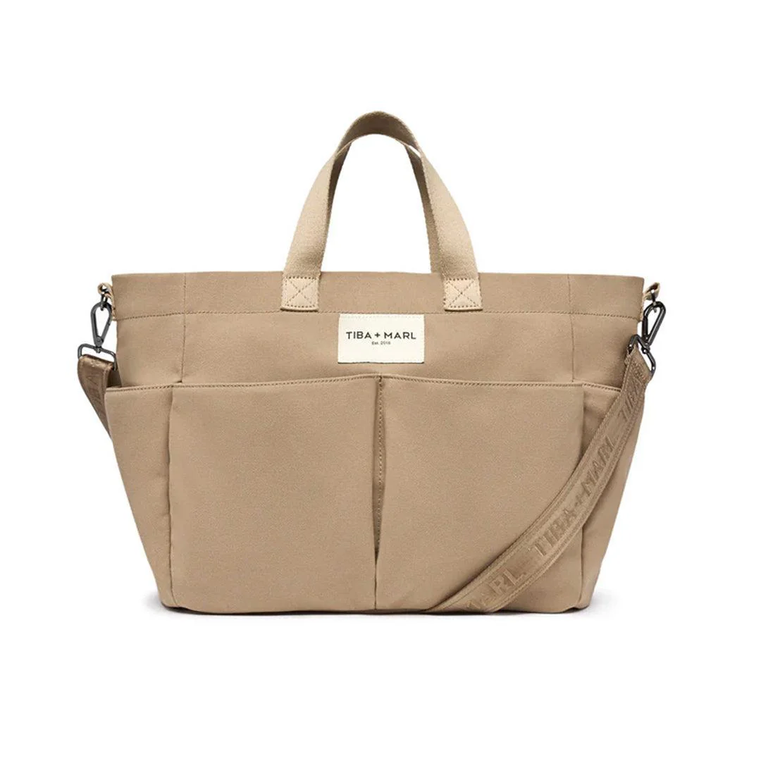TIBA + MARL Canvas Pocket Tote - Desert