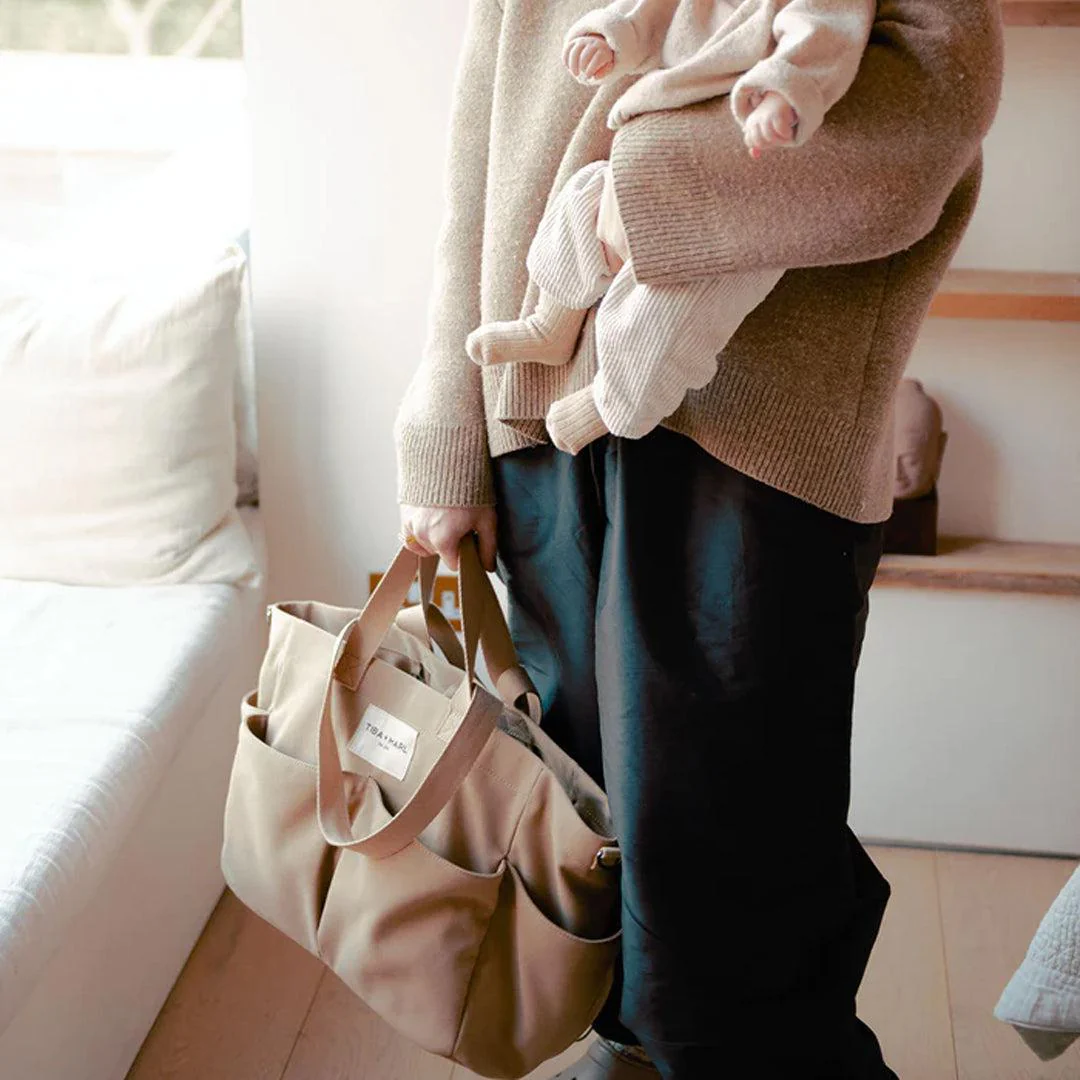 TIBA + MARL Canvas Pocket Tote - Desert - Image 4