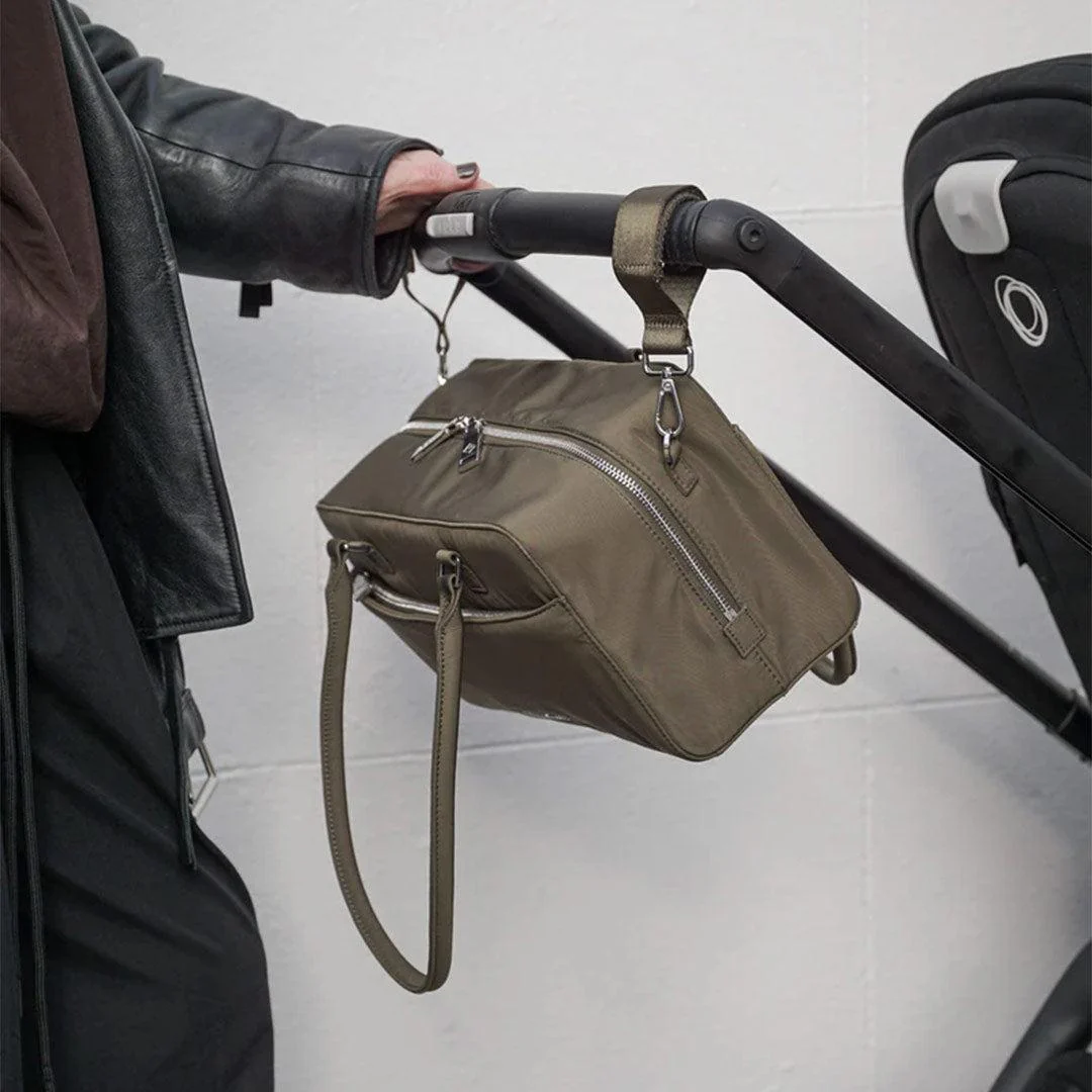 TIBA + MARL Riley Compact East-West Changing Bag - Olive - Image 3
