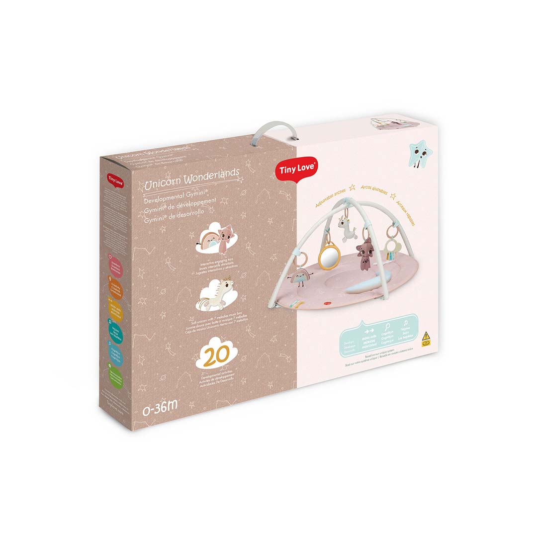 Tiny Love Classic Gymini Unicorn - Pink & White - Image 4