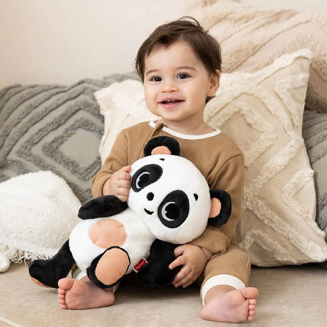 Tiny Love Plush Snuggly Buddy - Black And White - Image 10