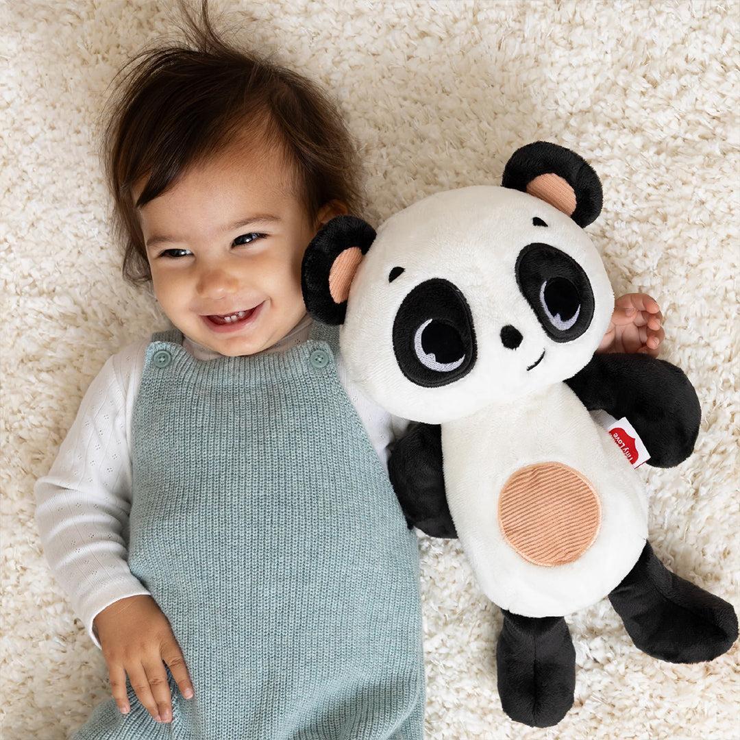 Tiny Love Plush Snuggly Buddy - Black And White - Image 2