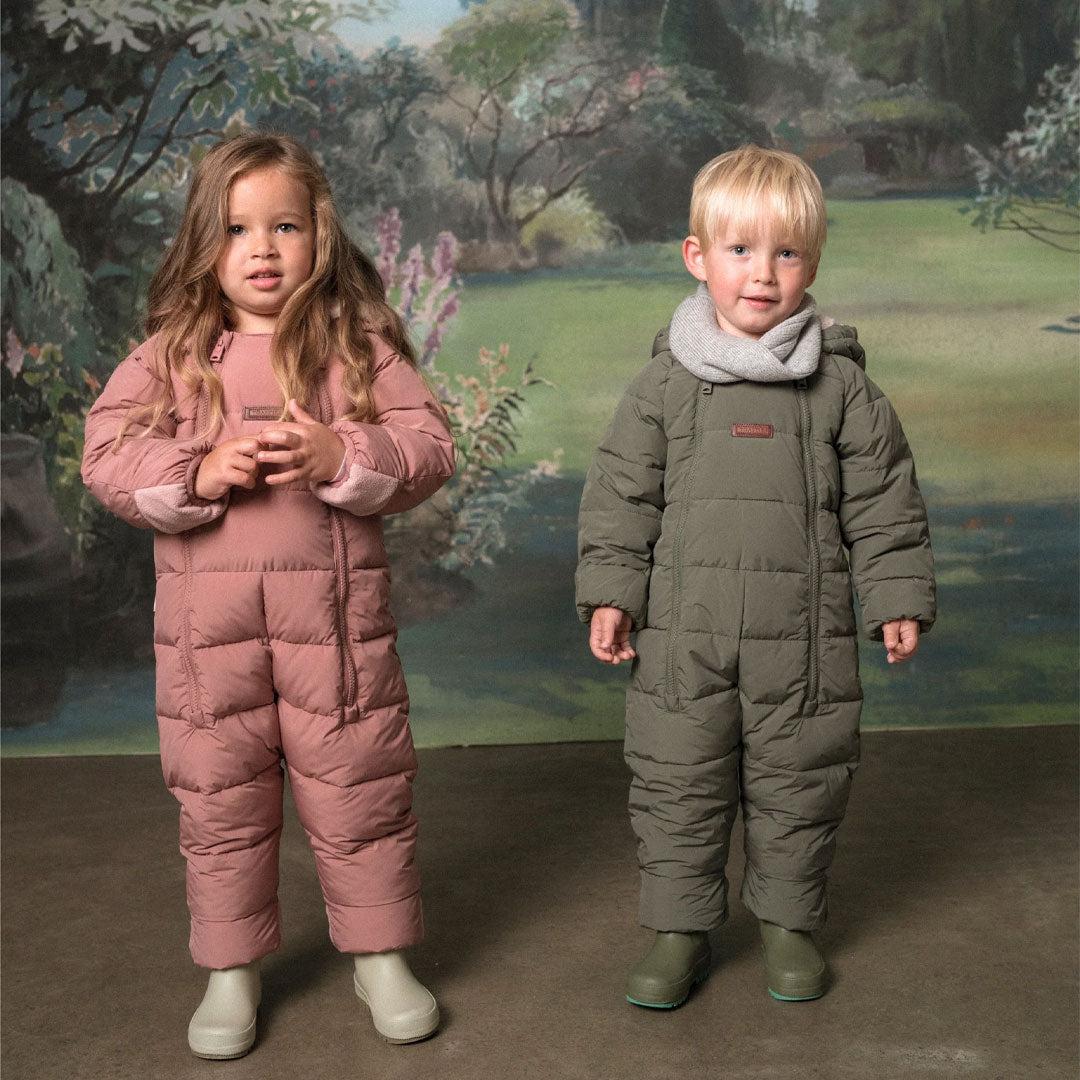 TOASTIE Eco-Fill Onesie - Damask Pink - Image 2