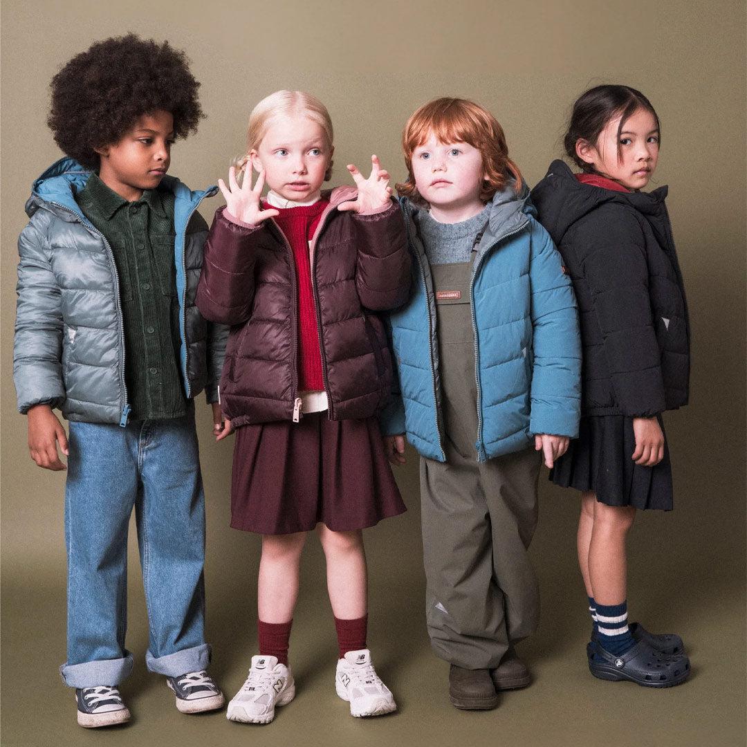 TOASTIE Eco-Reversible Puffer - Damask Pink - Black Cherry - Image 4