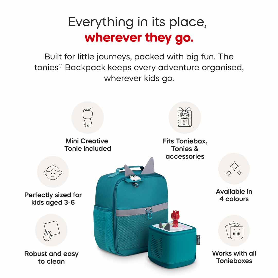 Tonies Backpack - Tropical Teal - Image 4